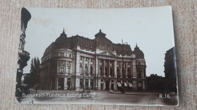 Bucuresti - Fundatia Regele Carol. foto