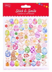 Set stickere - Lipeste si zambeste - Oua multe | Daco