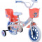Bicicleta pentru baieti Disney Stitch, 12 inch, culoare crem / coral, frana de m PB Cod:21135-DR