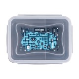 Cutie alimentara Strigo Robot, plastic, 16.5A 12A 6.5 cm