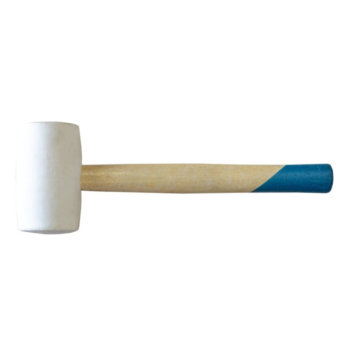 Ciocan cauciuc alb, Lumytools LT33930, coada din lemn, 0.455 kg