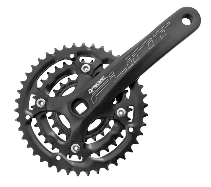 Pedalier Prowheel MTB 9V Ax Patrat 42/32/22T Alu 170mm Cod:45516APNKRM