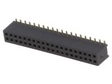 Soclu pini mamă 40 pini 1,27mm SMT 2x20, CONNFLY