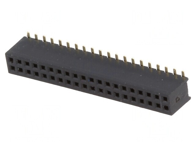 Soclu pini mamă 40 pini 1,27mm SMT 2x20