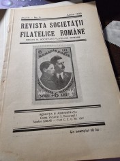 Revista Societatii Filatelice Romane, nr.4/1938 foto