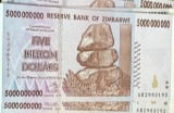 BNKSTR Lot 2 Bancnote Zimbabwe 5 Miliarde Dolari 2008 - Serii Consecutive, UNC