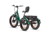 Cumpara ieftin Triciclu electric Z-Tech ZT-80 Mini Trailer, motor 250W, 48V, 13Ah, viteza 25km/h, autonomie 45km - Verde
