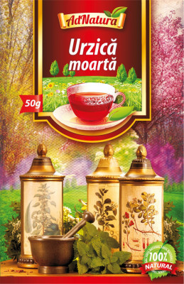 Ceai urzica moarta 50gr adserv foto