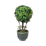 Ghiveci decorativ cu Bonsai artificiala, 5x15 cm, ATU-088284, Oem