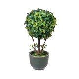 Ghiveci decorativ cu Bonsai artificiala, 5x15 cm, ATU-088284