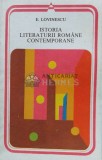 Istoria literaturii romane contemporane - Eugen Lovinescu (T58)