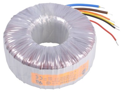 Transformator toroidal 500VA 230V 55V 4,545A foto