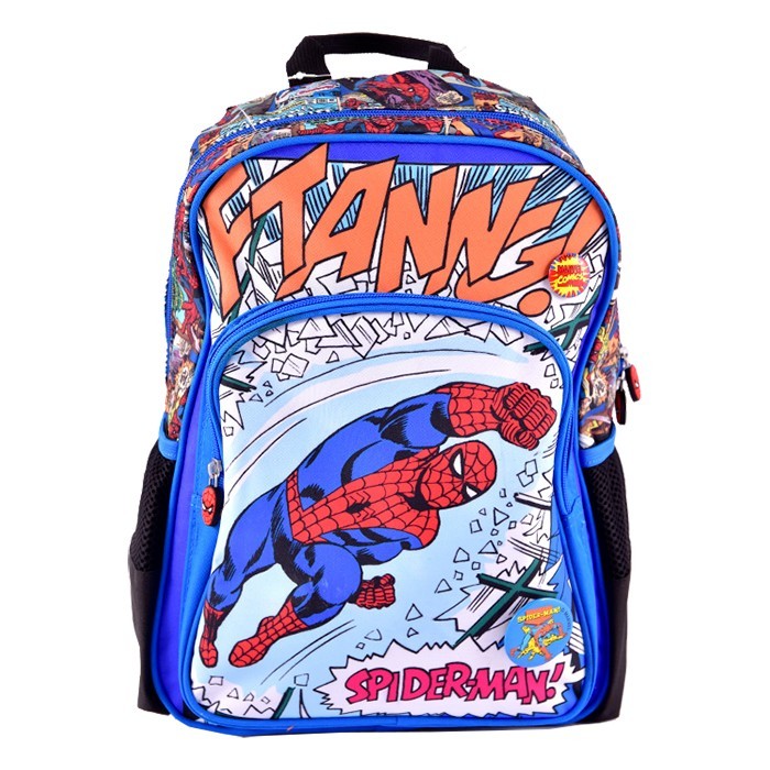 Ghiozdan clasa 0 Pigna Spiderman albastru-multicolor SMRS1942-1 Ghiozdan clasa 0 Pigna Spiderman albastru-multicolor SMRS1942-1