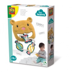 Jucarie senzoriala pentru bebelusi - Ursuletul Yummy,+10 luni
