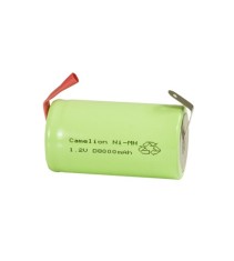 Camelion D/LR20 8000mAh cu urechi de lipire in U 1.2V NiMH reincarcabile-Conținutul pachetului 1 Bucată