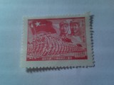 Timbru China Armata Rosie si Liderii , 1949 , val. 270