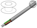 Cablu EcoFlex&reg; 4x18AWG neecranat 600V 30,5m Cu litat