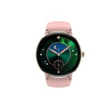 Zeblaze Lily 2 &ndash; Smartwatch Femei 1.2&rdquo; AMOLED, Apeluri Bluetooth, Asistent Vocal, HR, SpO₂, Somn, 100+ Sporturi, Curea Silicon + Oțel, FitCloudPro
