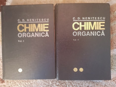 C. D. Nenitescu - Chimie organica, vol. 1+ 2, 1974 raft 3 foto