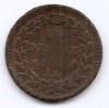Franta 1 decime 1799 AA - L&#039;AN 8 - AA, Prima Republica, Cupru, 20 gr, 23 mm, KM-644 (6), Europa, Cupru (arama)