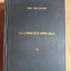 Matematici speciale vol.1- Ion Gh.Sabac
