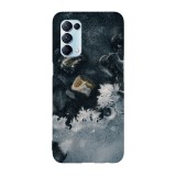 Husa compatibila cu Oppo A74 5G model Ice crystals, Silicon, TPU, Viceversa, Transparent, Carcasa