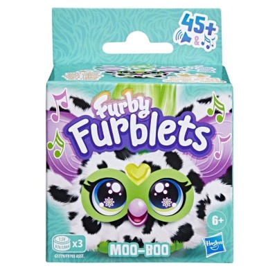 FURBY FURBLETS JUCARIE INTERACTIVA MOO-BOO foto