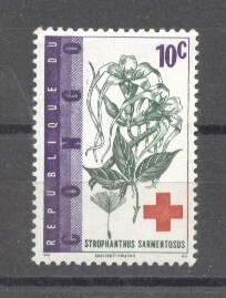 Congo 1963 Medicine, Red Cross, MNH AE.197 foto
