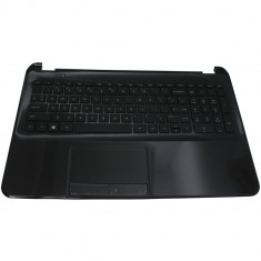 Tastatura Laptop cu Palmrest si Touchpad, HP, 250 G2, 255 G2, neagra foto