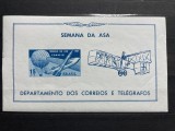 Bloc Brazilia 1967 - Săptăm&acirc;na Aviației, Santos-Dumont 14-bis, Avioane, MNH -A150