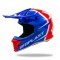 Casca cross Ufo Plast Intrepid S5 albastru/rosu/alb