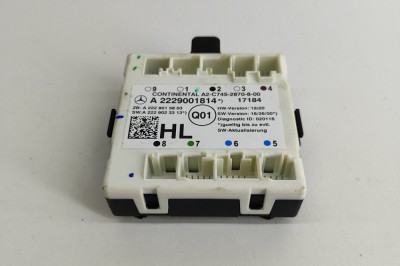 Modul de control ușă st&amp;acirc;nga spate MERCEDES-BENZ GLC X253, C253 2017 OEM: A2229001814,A2229015803,A2229023313,A2C7452870800 | 23664987 foto