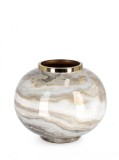 Cumpara ieftin Vaza flori metal Marsha 28x25 cm