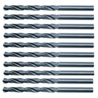 Set burghiu pentru metal Vorel 20600, diametru 6 mm, 10 buc, HSS foto