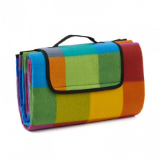 Patura picnic fleece 150x180 cm rainbow