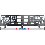 Set 2 bucati, suport numar inmatriculare Suzuki