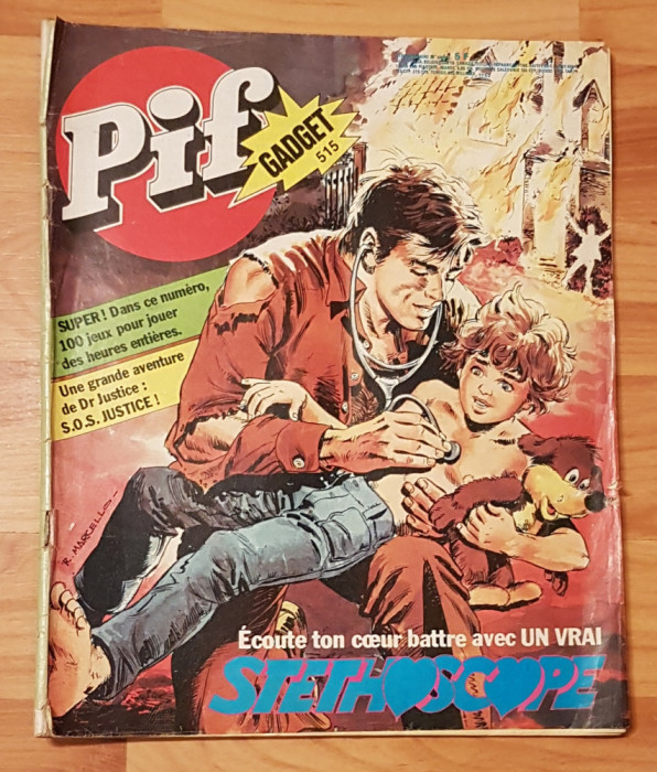 Revista Pif Gadget, nr. 515. In limba fraceza