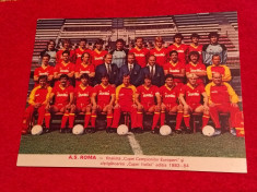 Foto fotbal - echipa AS ROMA (Italia) anul1984 foto