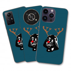 Husa Samsung Galaxy S9 Plus Silicon Gel Tpu Model Craciun Darth Vader Ren foto