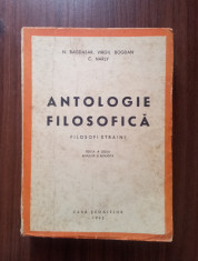 Antologie Filosofica - N. Bagdasar - 1943 foto