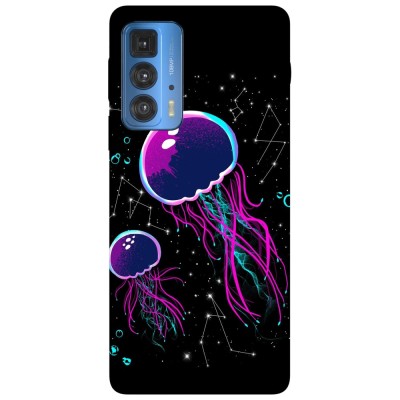 Husa compatibila cu Motorola G20 model jellyfish constellation, Silicon, TPU, Viceversa foto