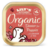 Cumpara ieftin Lily&#039;s Kitchen For Dogs Organic Dinner For Puppies, 150 g