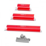Set 3 gletiere profesionale, inox, suport, 25, 40, 60 cm, Strend Pro