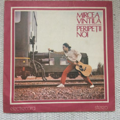 mircea vintila peripetii noi 1984 disc vinyl lp muzica folk pop ST EDE 02509 VG