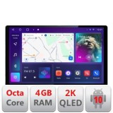 Navigatie dedicata Ford Transit 2019- varianta cu radio cd simplu Edonav ecran 13&quot; 2K 8 si 128 Android Waze USB Navigatie 4G 360 Toslink Youtube Radio