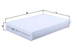 MAHLE LA 449 Filtru, aer habitaclu