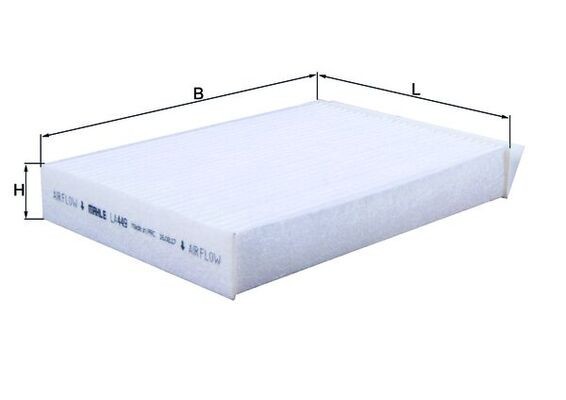 MAHLE LA 449 Filtru, aer habitaclu