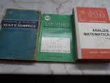 Cumpara ieftin Analiza matematica &amp; culegere de matematici - lot 3 carti