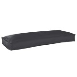 vidaXL Pernă Negru 100 x 40 x 8 cm Material Oxford 42001622
