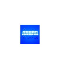 Modul 3 LED-uri 12V 1.5W SMD2835 150lm albastru IP67 V-TAC